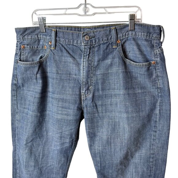 Levis 569 Jeans Mens 36x30 Casual Loose Fit Straight Blue Relaxed - Picture 2 of 13